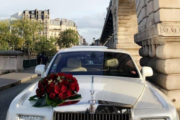 Mariage Rolls Royce Blanche