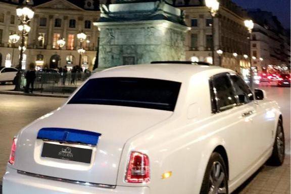 Rolls Royce Phantom Blanche