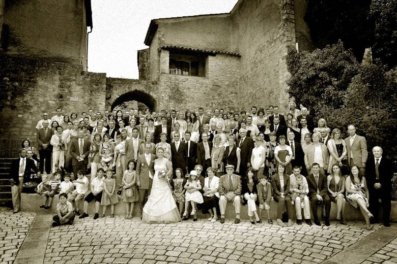 Photo de groupe (sépia)