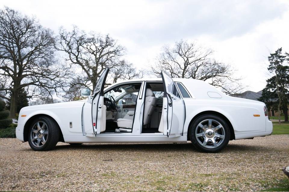 Rolls Royce Phantom Blanche