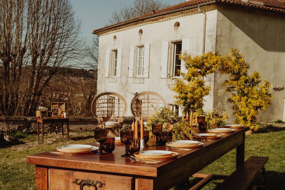 Scénographie et déco de table