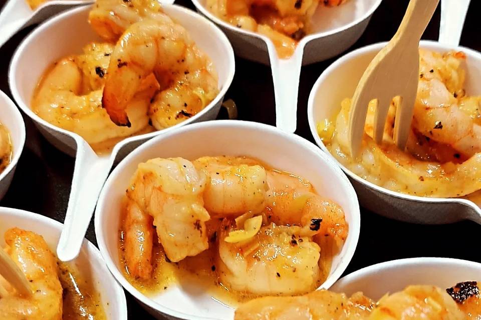 Crevettes citronelle