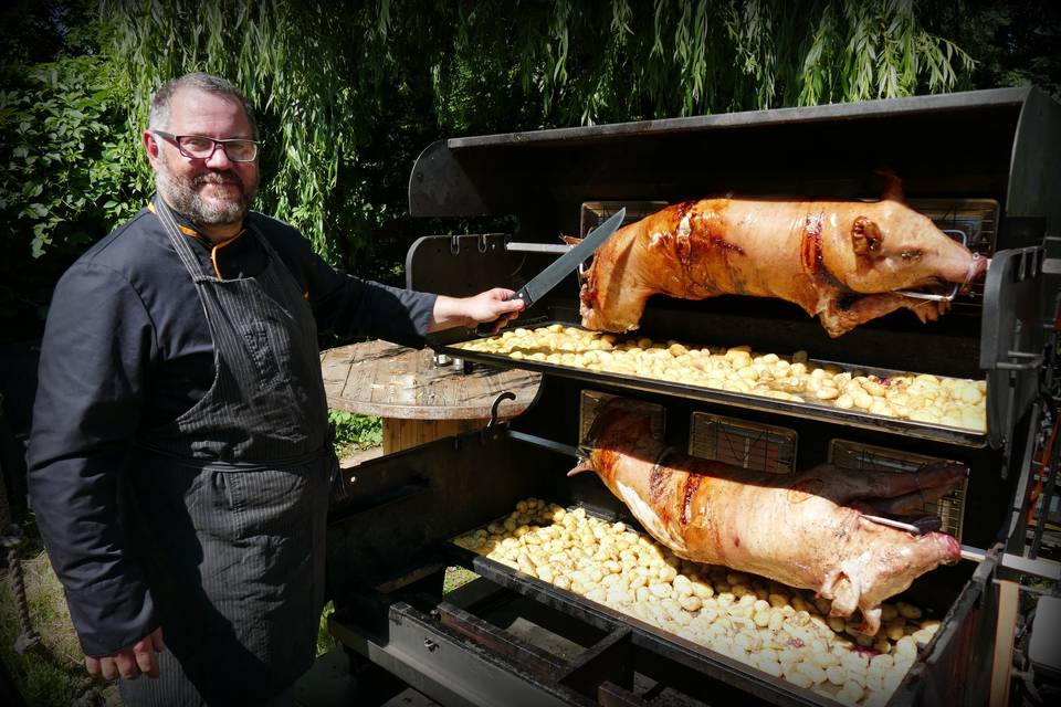 Au cochon à la broche