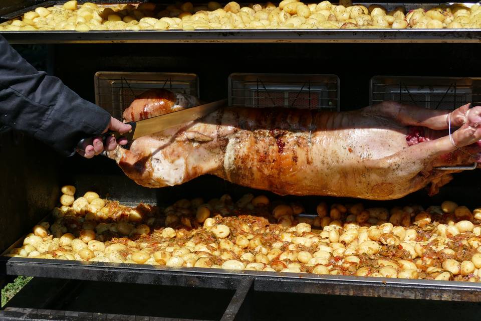 Au cochon à la broche