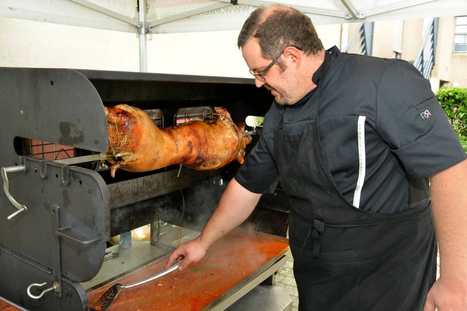 Au cochon à la broche