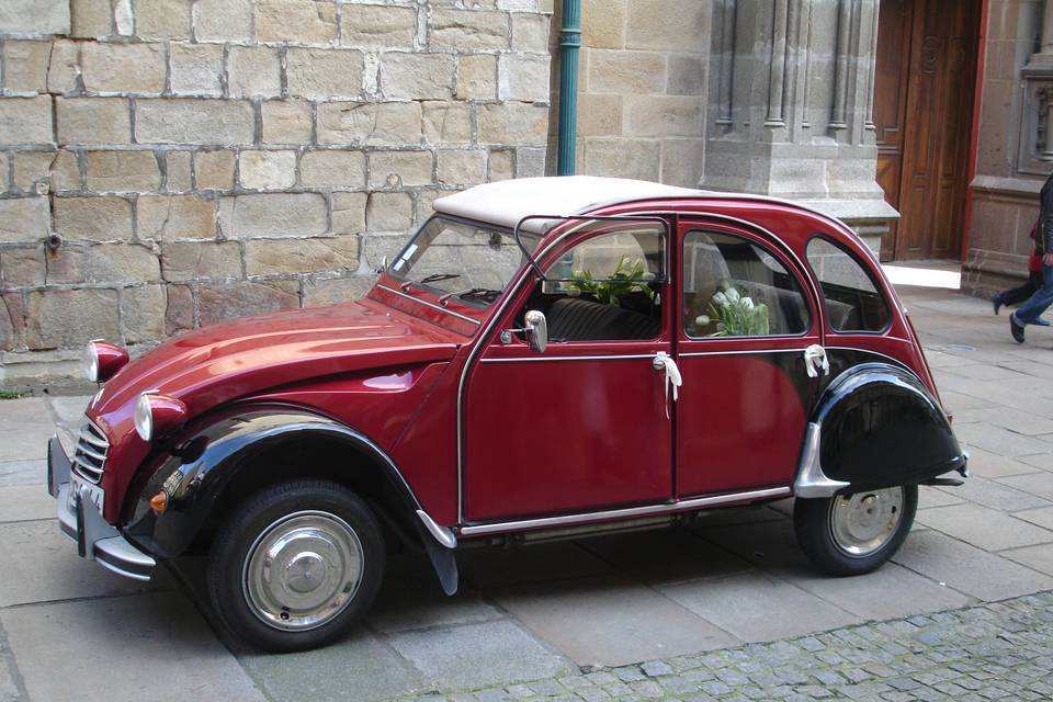 cache moyeu de mon dernier volant - Photo de mes volants suivant mes envies  - funnydeuche ma 2cv ma passion