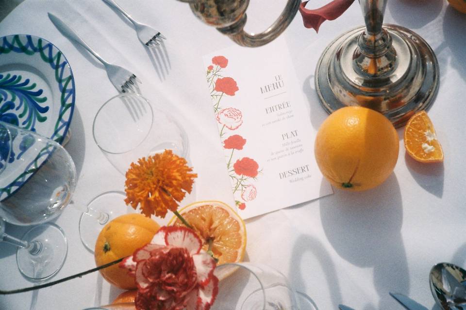 Decoration table