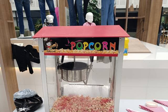 Pop-corn rose octobre rose