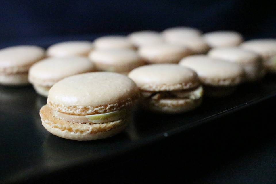 Macaron foie gras