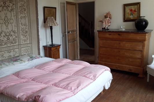 Chambre double rose
