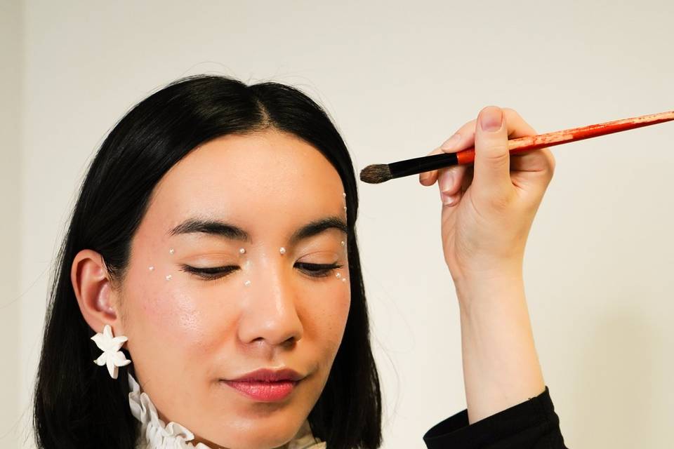Retouches maquillage naturel