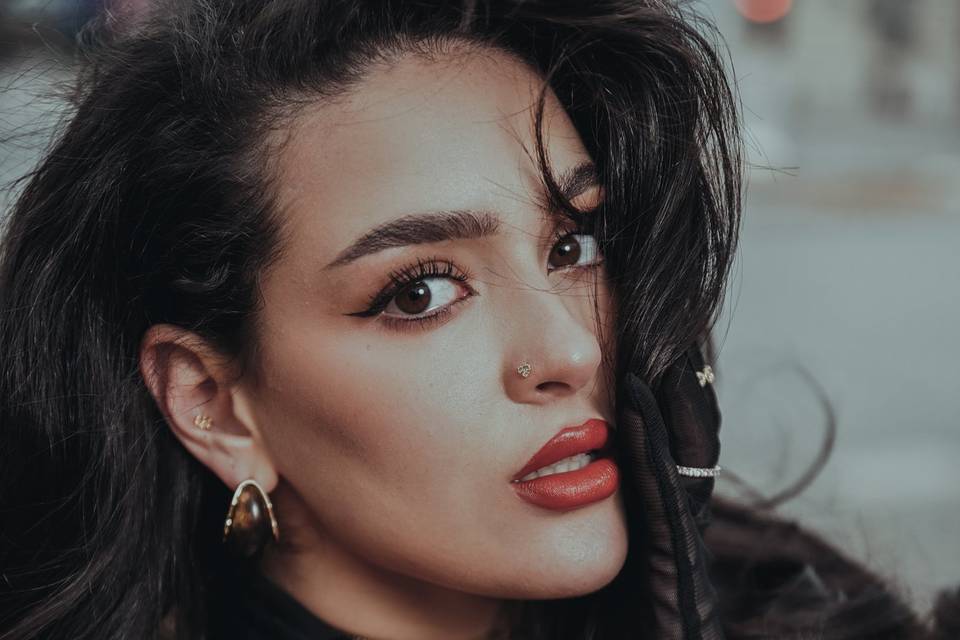 Maquillage glamour