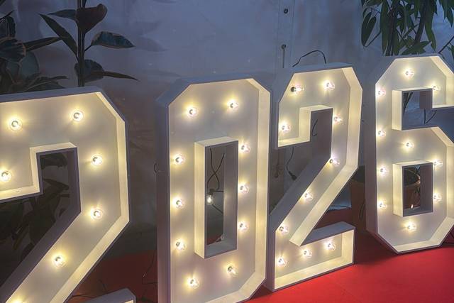 Chiffre Led en bois