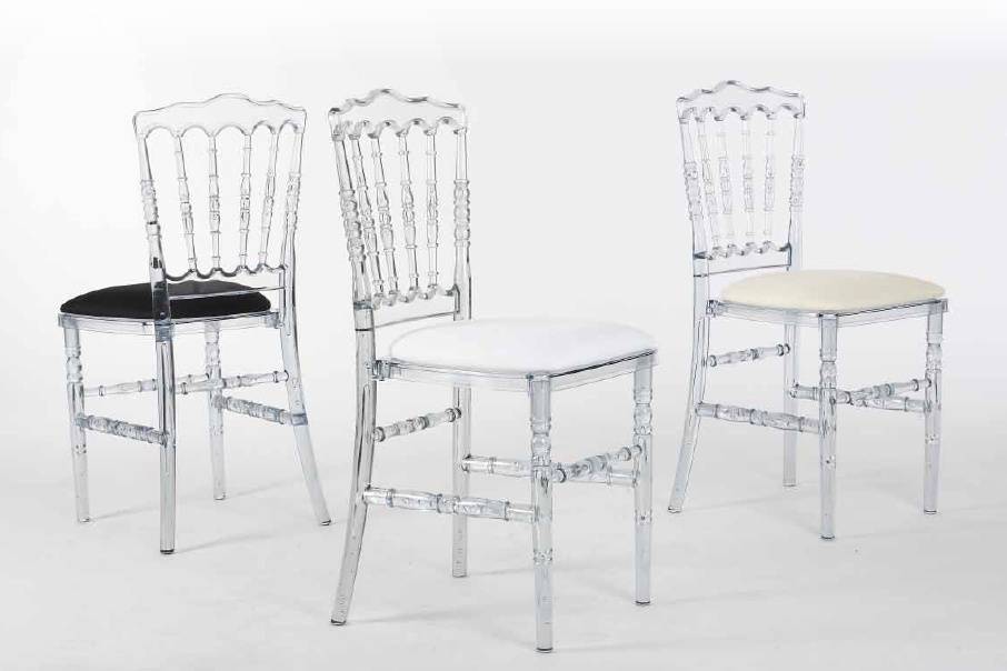 Chaises Napoléon III cristal