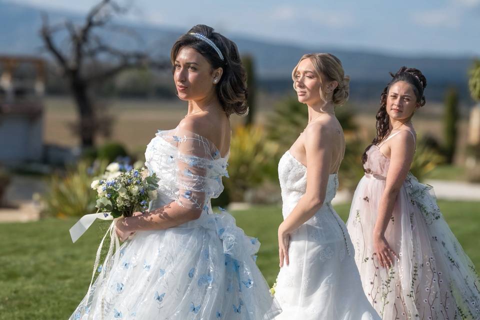 Robes Aurore, Arielle, Althéa