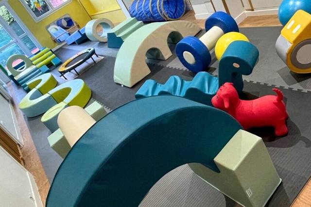Parcours motricité tout-petits