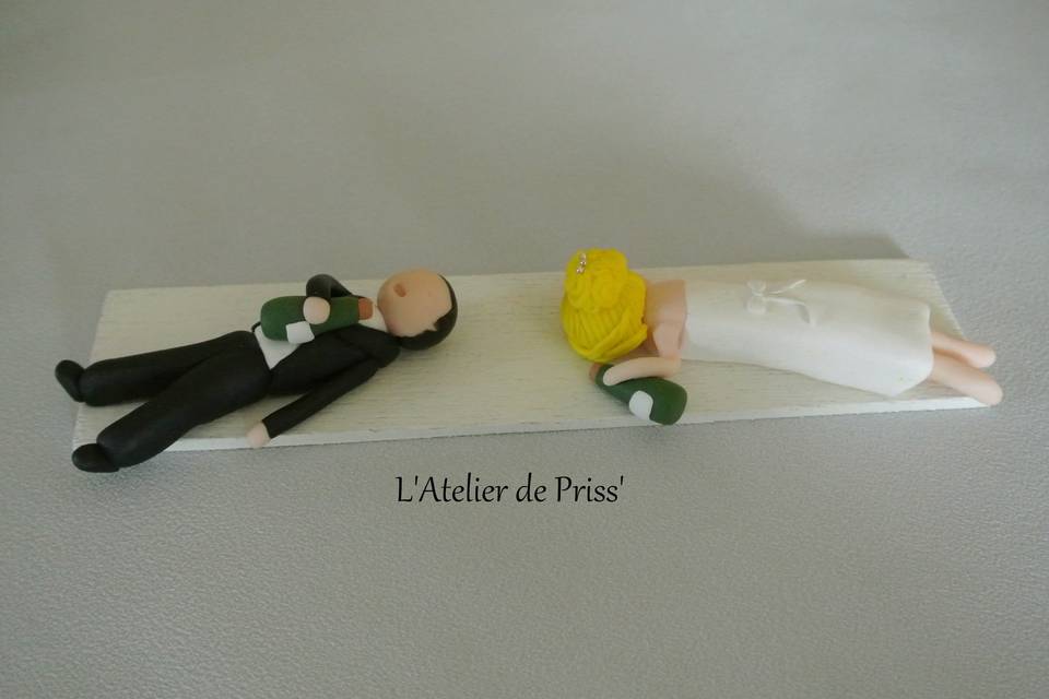 Cake topper humour 