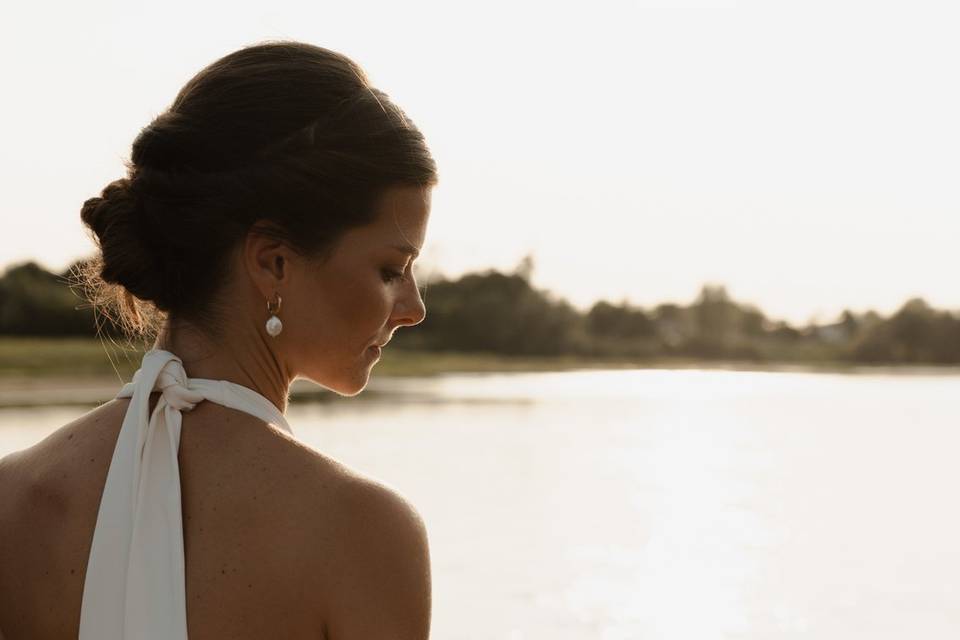 Le dos de la mariée