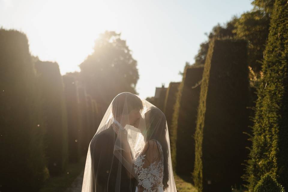 Photo Mariés sous le voile