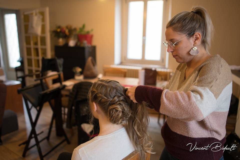 Maquillage coiffure