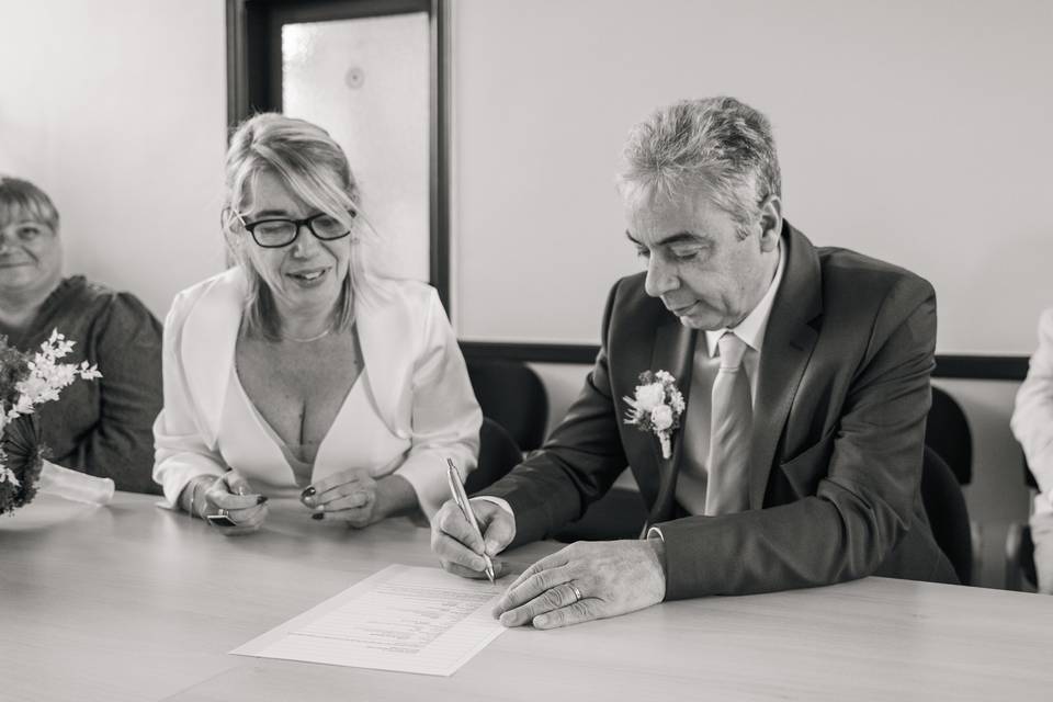 Signature des documents