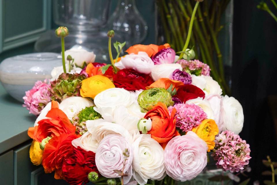 Gros plan bouquet