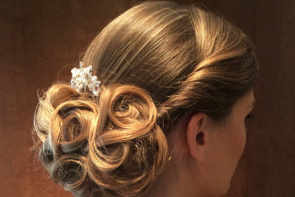 Chignon rétro