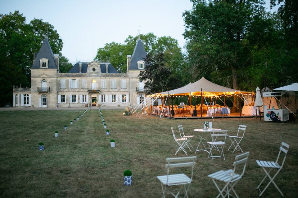 Les jardins du chateau