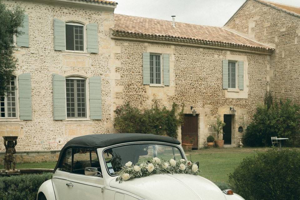 Voiture des mariés