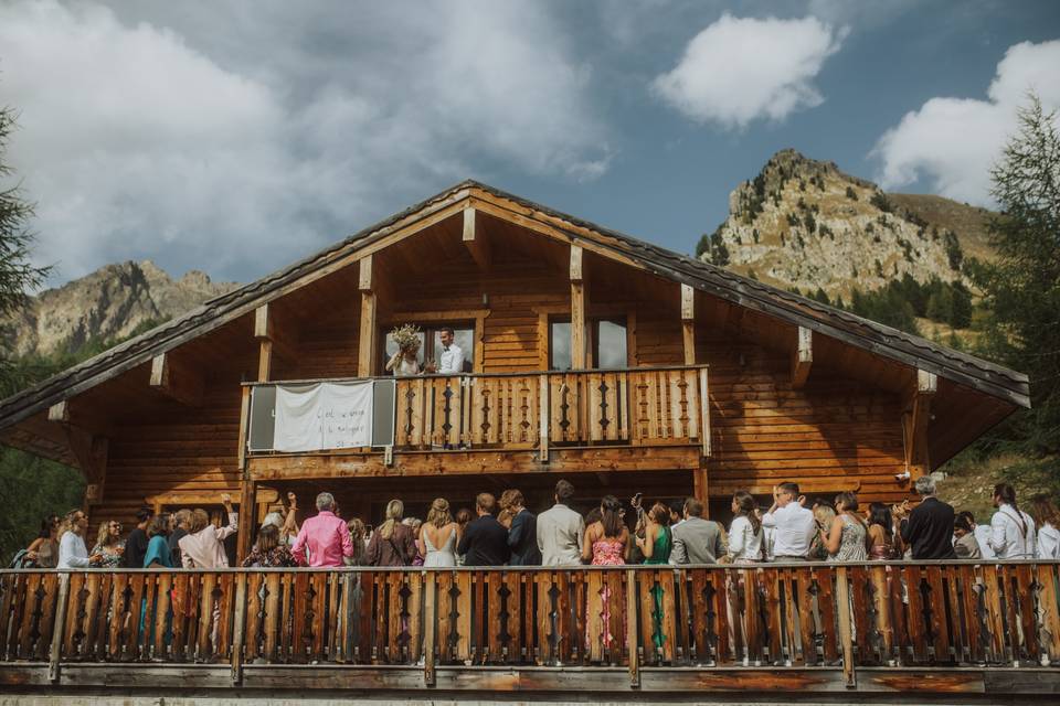 Mariage chalet