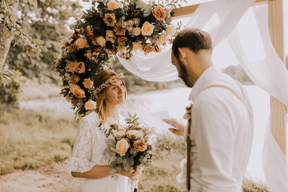 Mariage champêtre