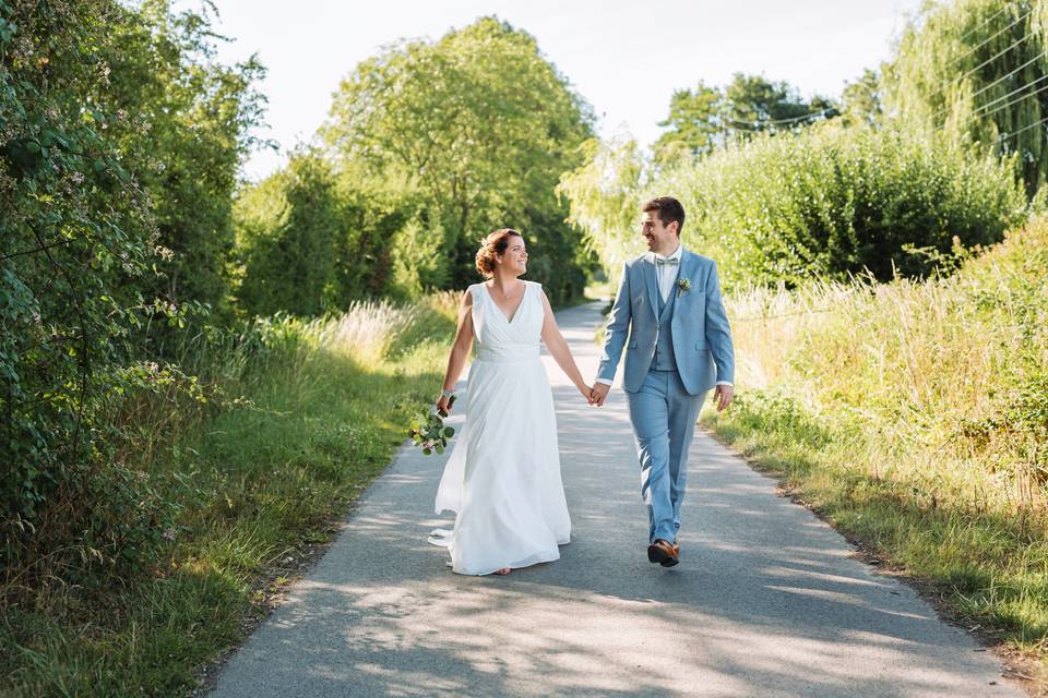 Mariage au salon de la prairie