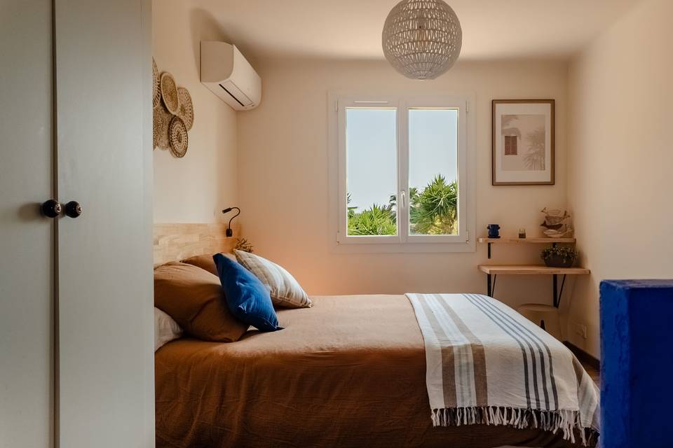 Chambre Med vue jardin