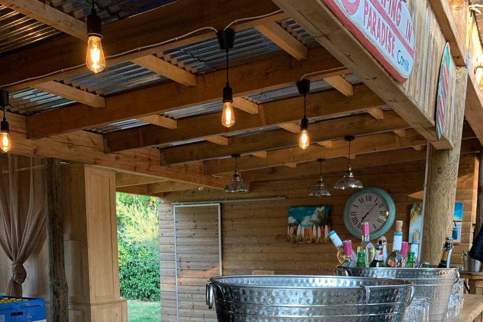 Boissons pool house