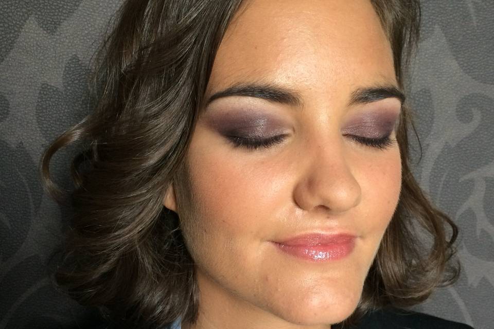 Maquillage cérémonie fumé