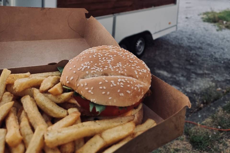 Burger + food truck