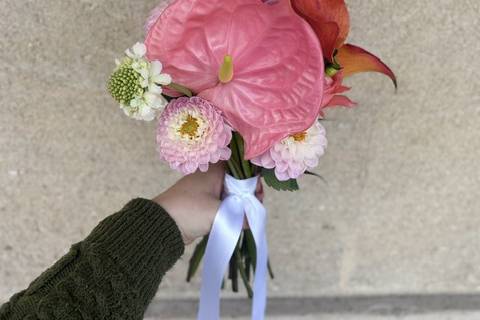 Bouquet de Mariée destructuré