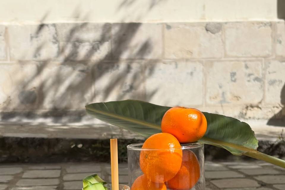 Cocktails signature du bar mobile