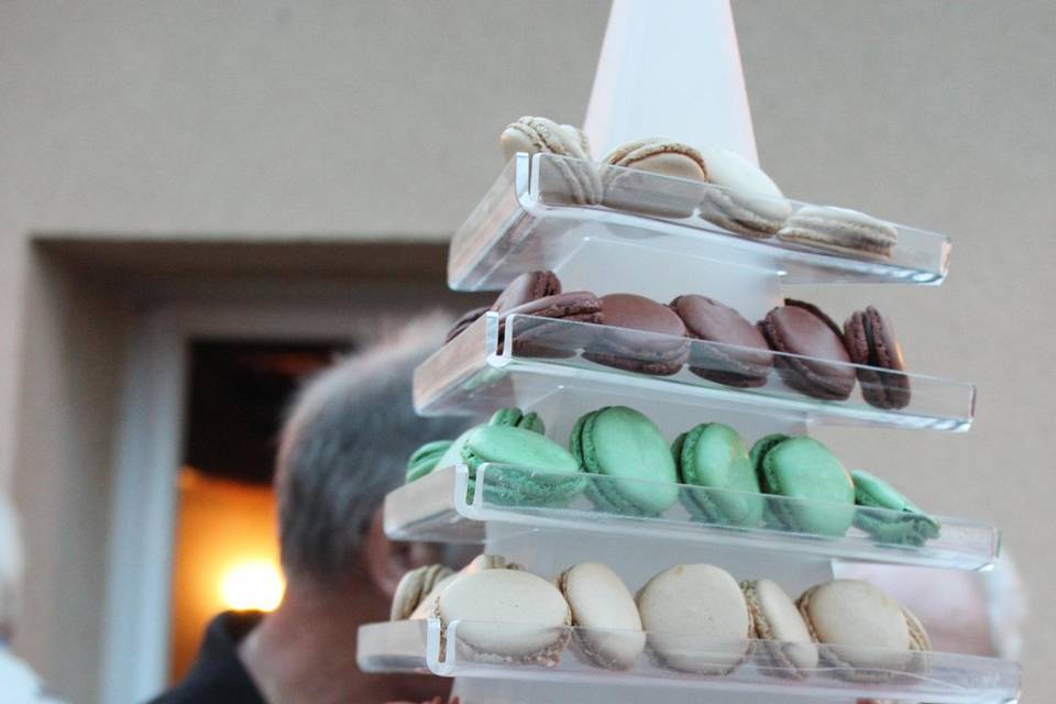 Pyramide de macarons