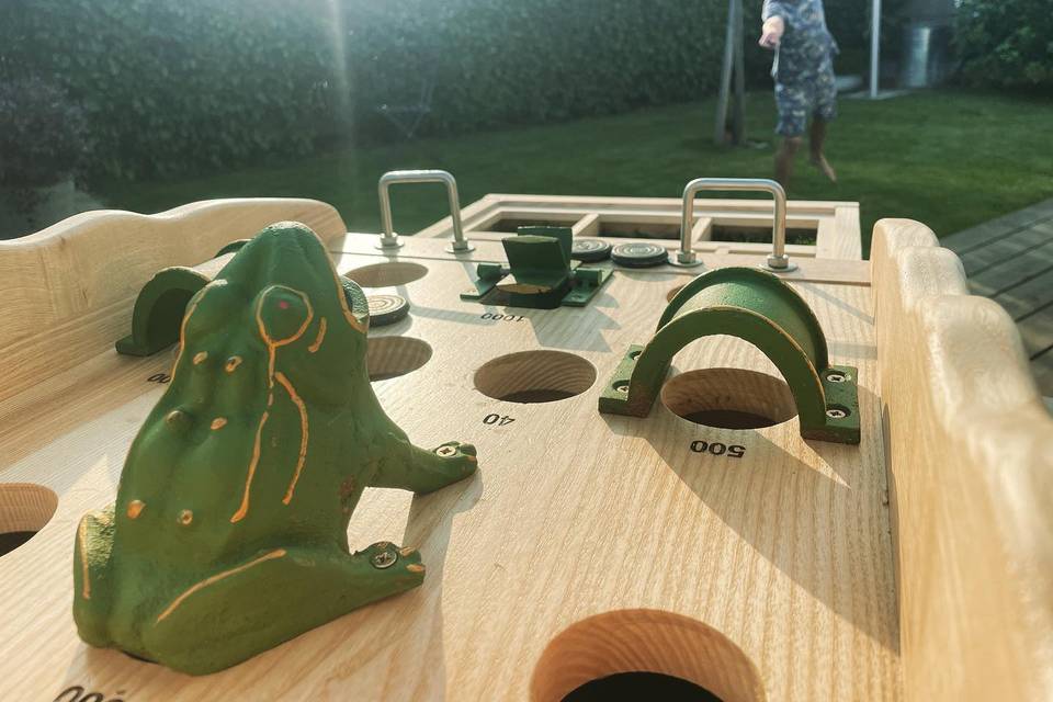 Jeu grenouille