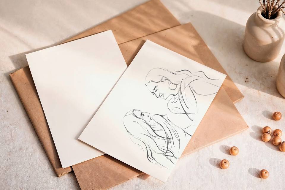 Portrait dessin numérique