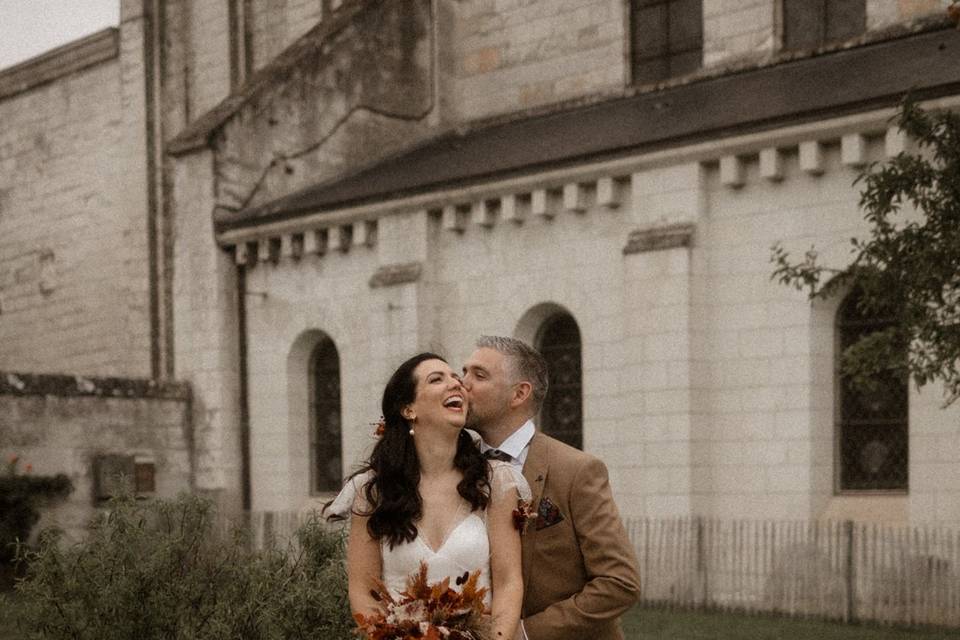 Séance couple des mariés