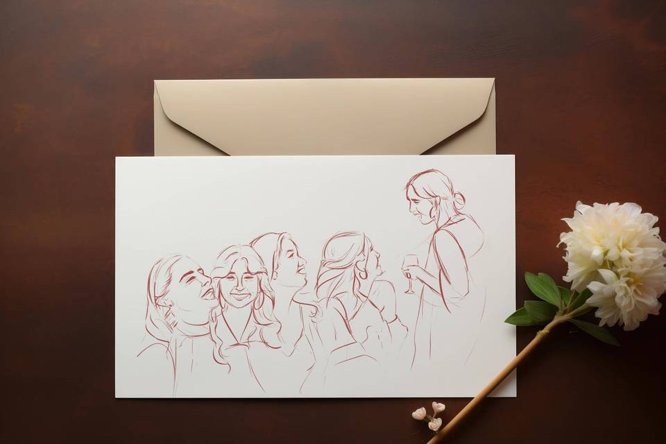 Portrait dessin numérique
