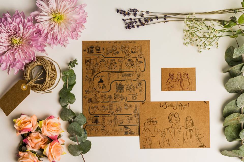 Illustration et portraits