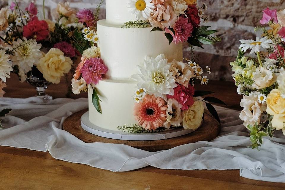 Wedding cake multicolore