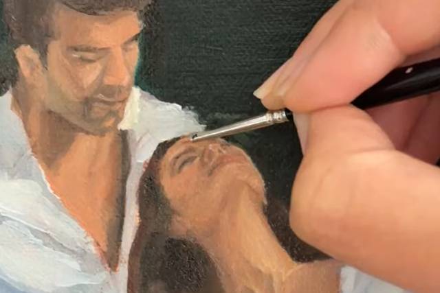 Live painting