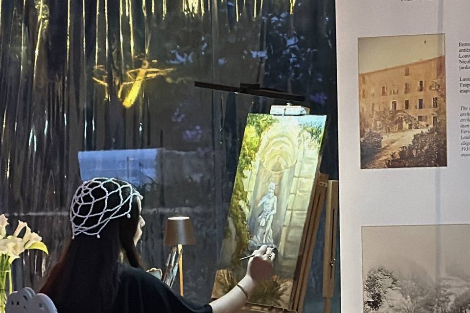 Live painting