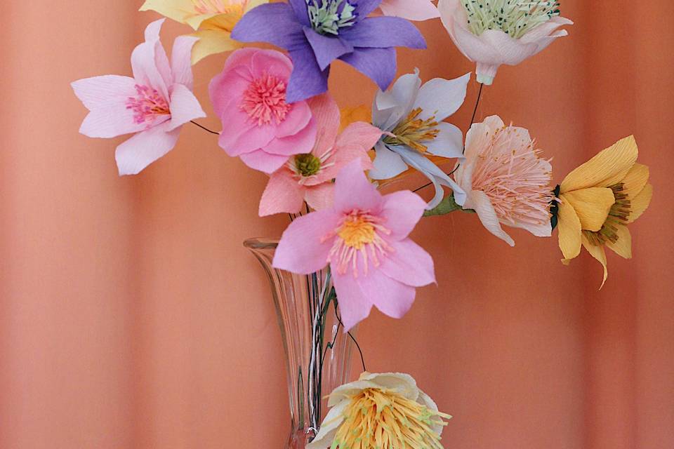 Fleur en papier