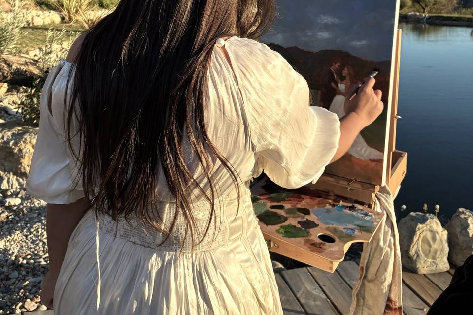 Live painting