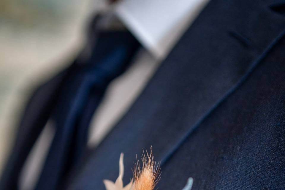 Boutonnière marié